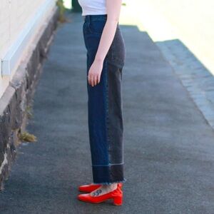 Rachel Comey Legion Jean--Two Tone wide leg high waist